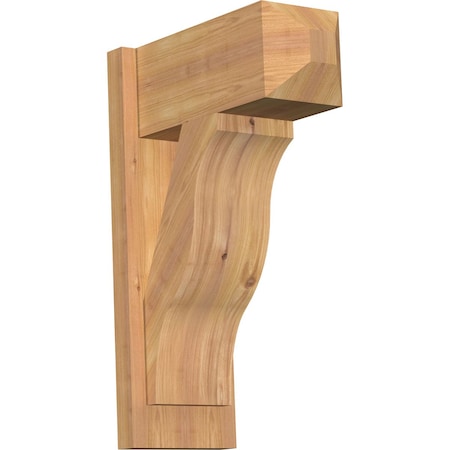 Ekena Millwork Funston Craftsman Smooth Outlooker, Western Red Cedar, 7 1/2"W x 16"D x 24"H OUT08X16X24FST04SWR